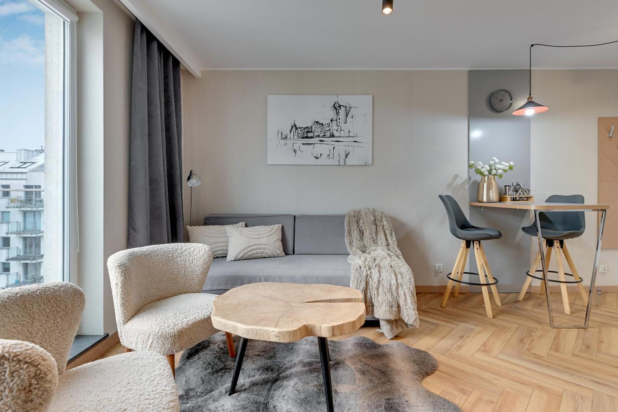 Angielska Grobla - City Center, Marina & Parking By Downtown Apartments 格但斯克 外观 照片
