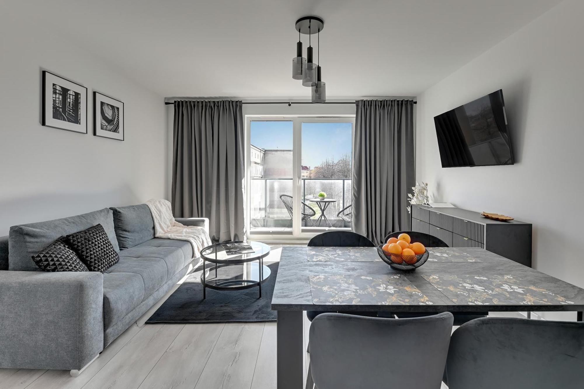 Angielska Grobla - City Center, Marina & Parking By Downtown Apartments 格但斯克 客房 照片